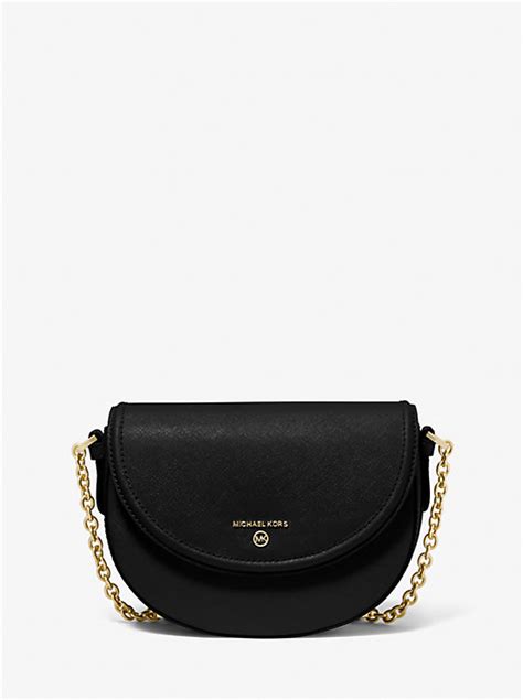 michael kors jet set charm saffiano leather crossbody bag